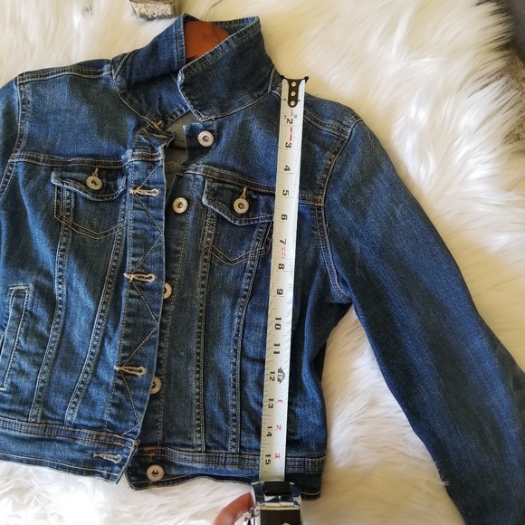 ๐ ARIZONA JEANS Cropped Jean Jacket - Picture 5 of 6